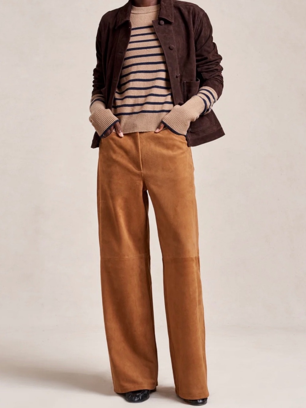 La Ligne Suede Jenny Pant - NWT